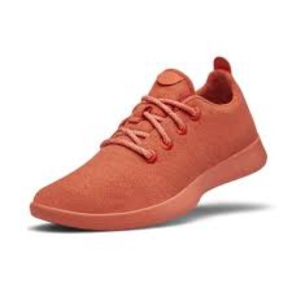 NWT Allbirds Wool Sneakers Women's Size 6 Kea Red Wool Runners Lined WRZWKRRO60 - Picture 1 of 16